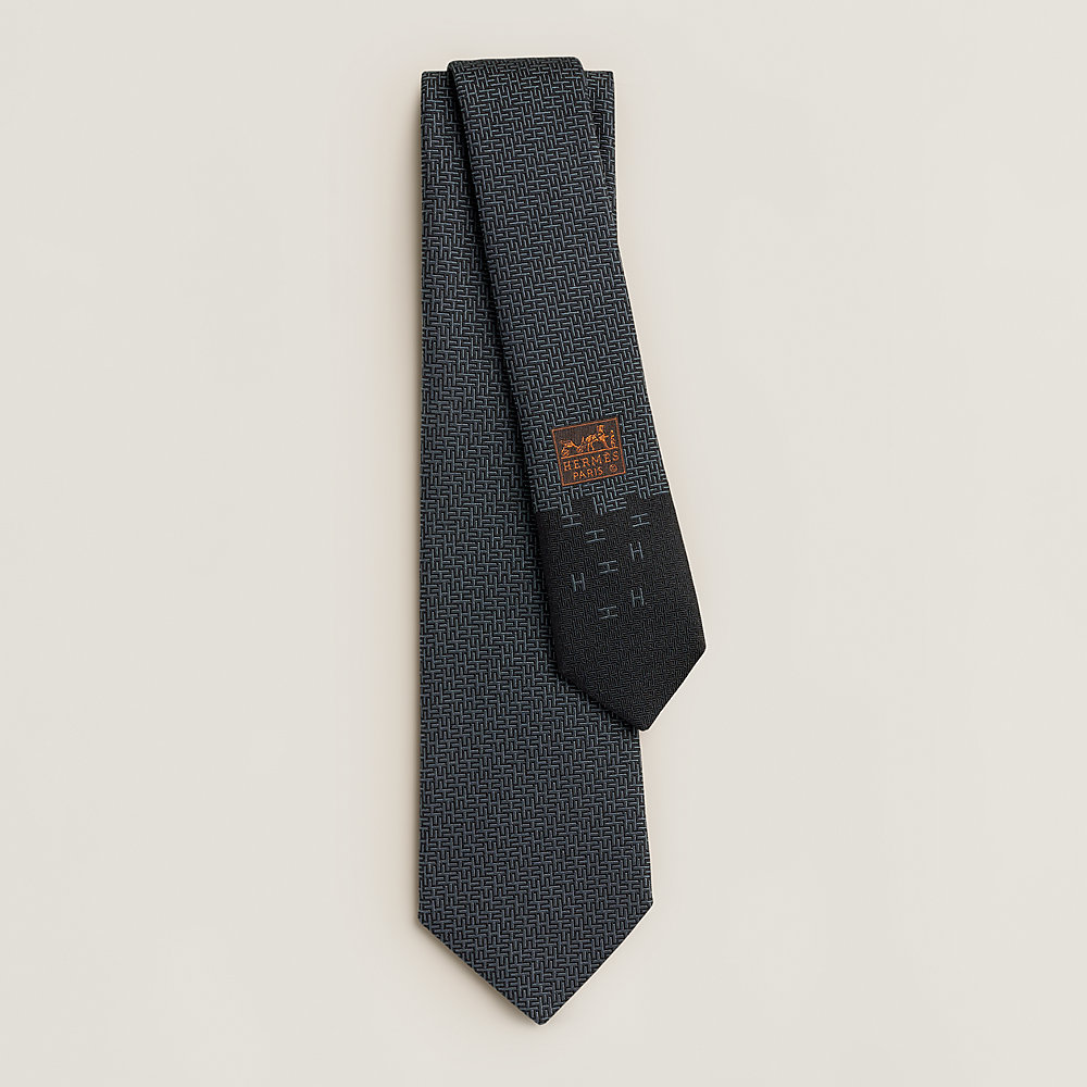シルクタイ 《ジェオメトリカルH》 | Hermès - エルメス-公式サイト